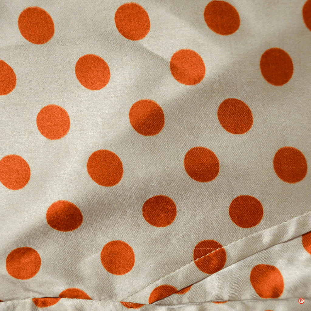 Satin Polka Dot Jumpsuit - Picco Ricco 