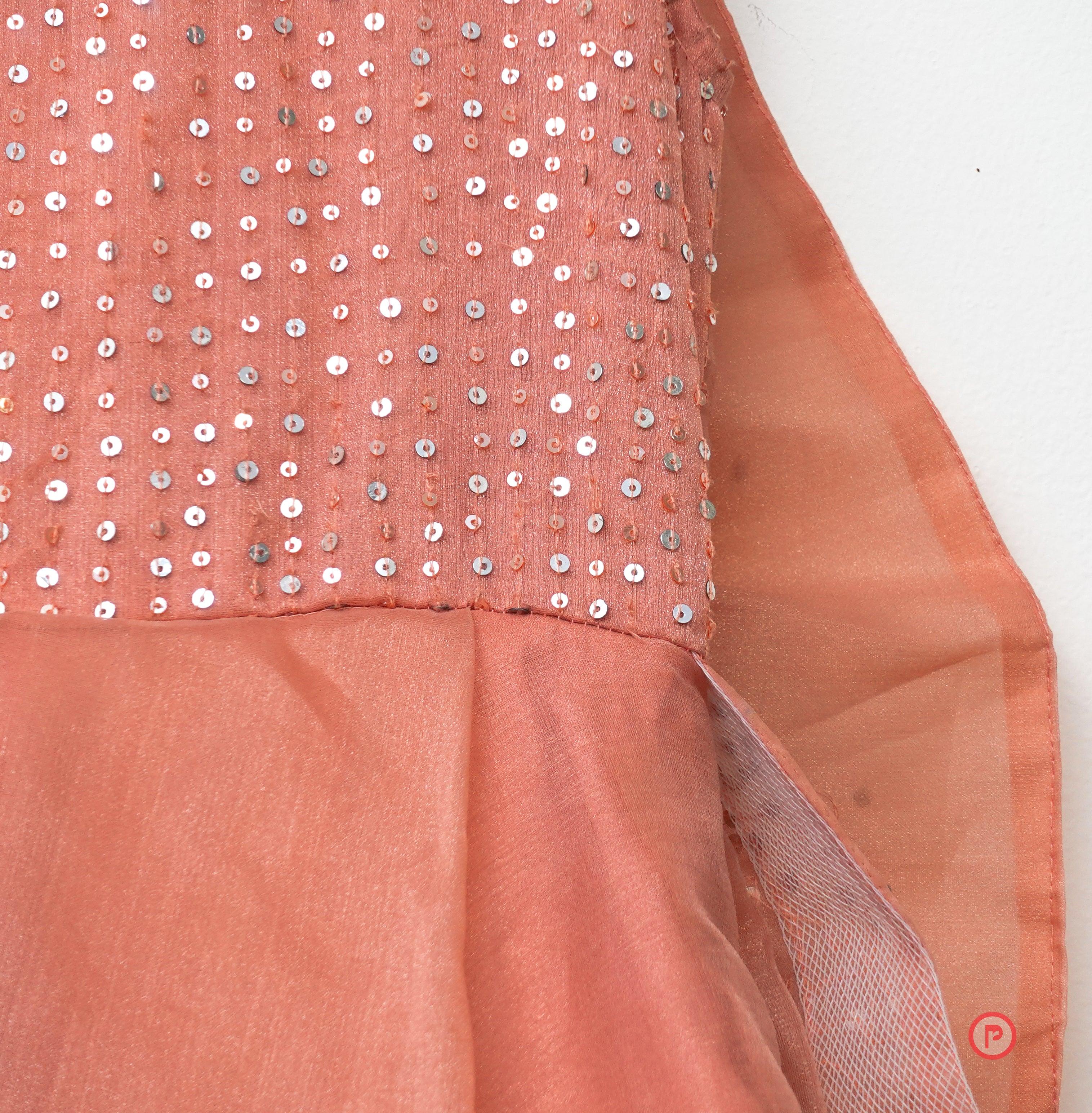 Princess frock with hand embroidered veil - Picco Ricco 