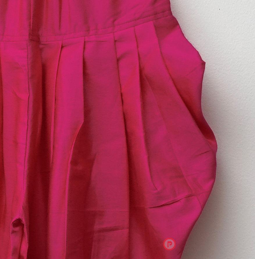 Tie n Dye Frock with Dhoti pants - Picco Ricco 