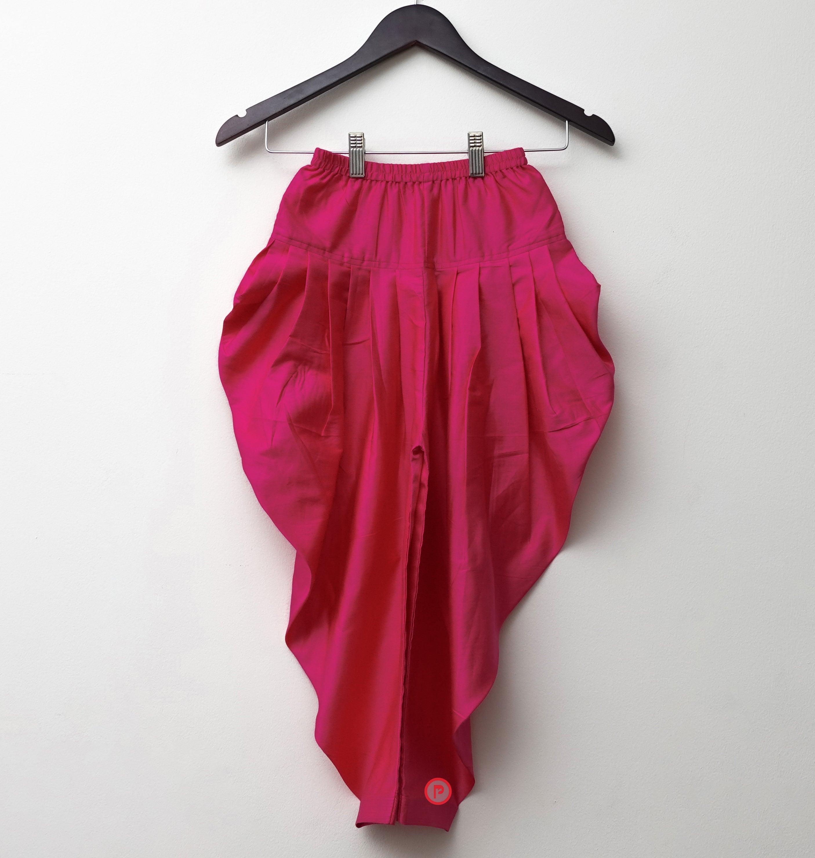 Tie n Dye Frock with Dhoti pants - Picco Ricco 