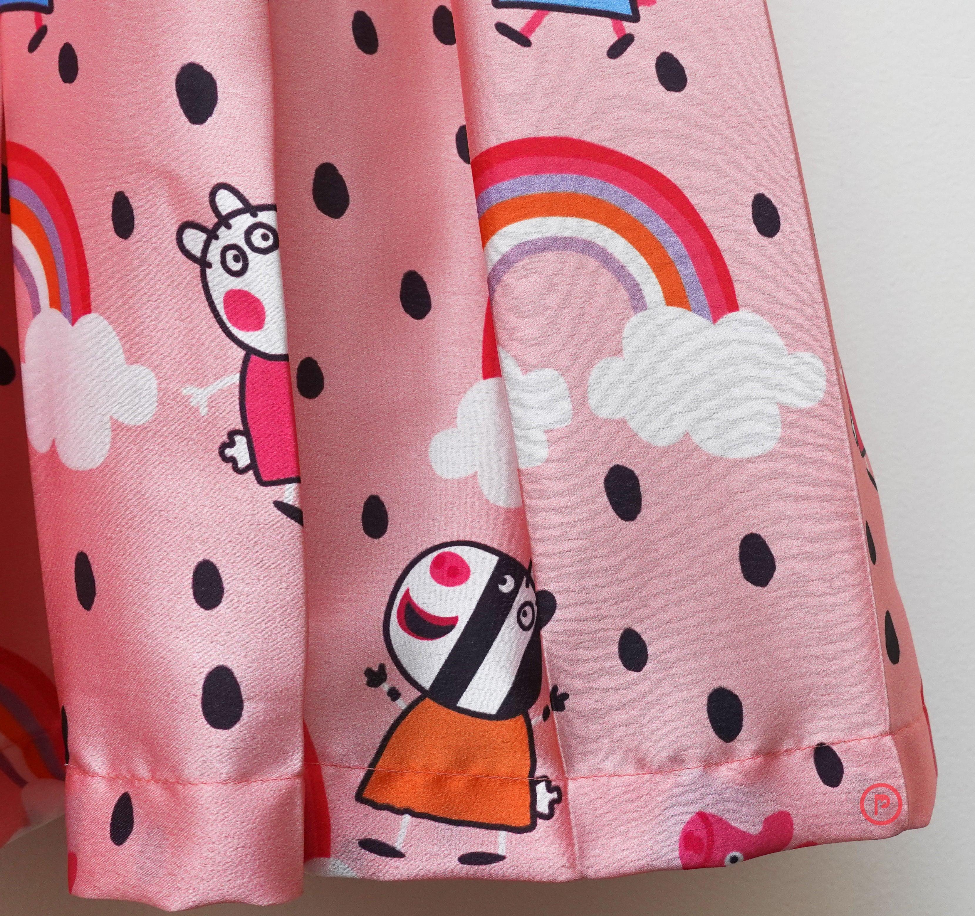 Cartoon peppa pig frock 