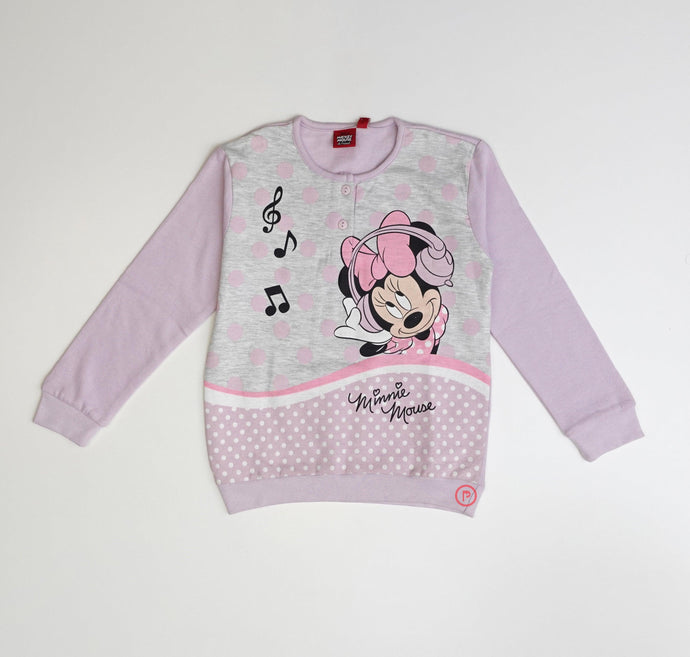 Minnie Mouse Lavender Sweater Kids Girls