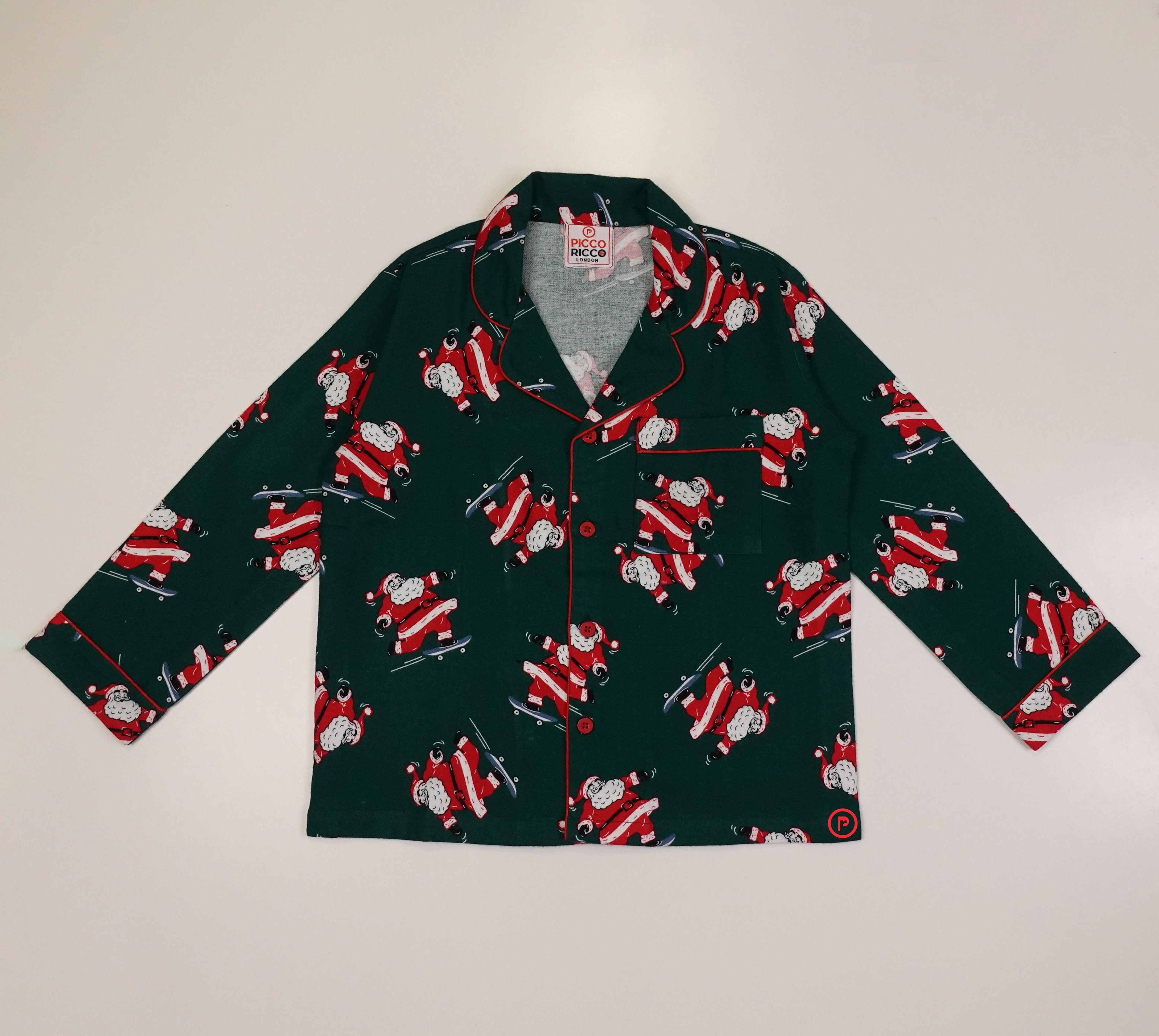 Dark Green Baby Winter Sleepwear Kids