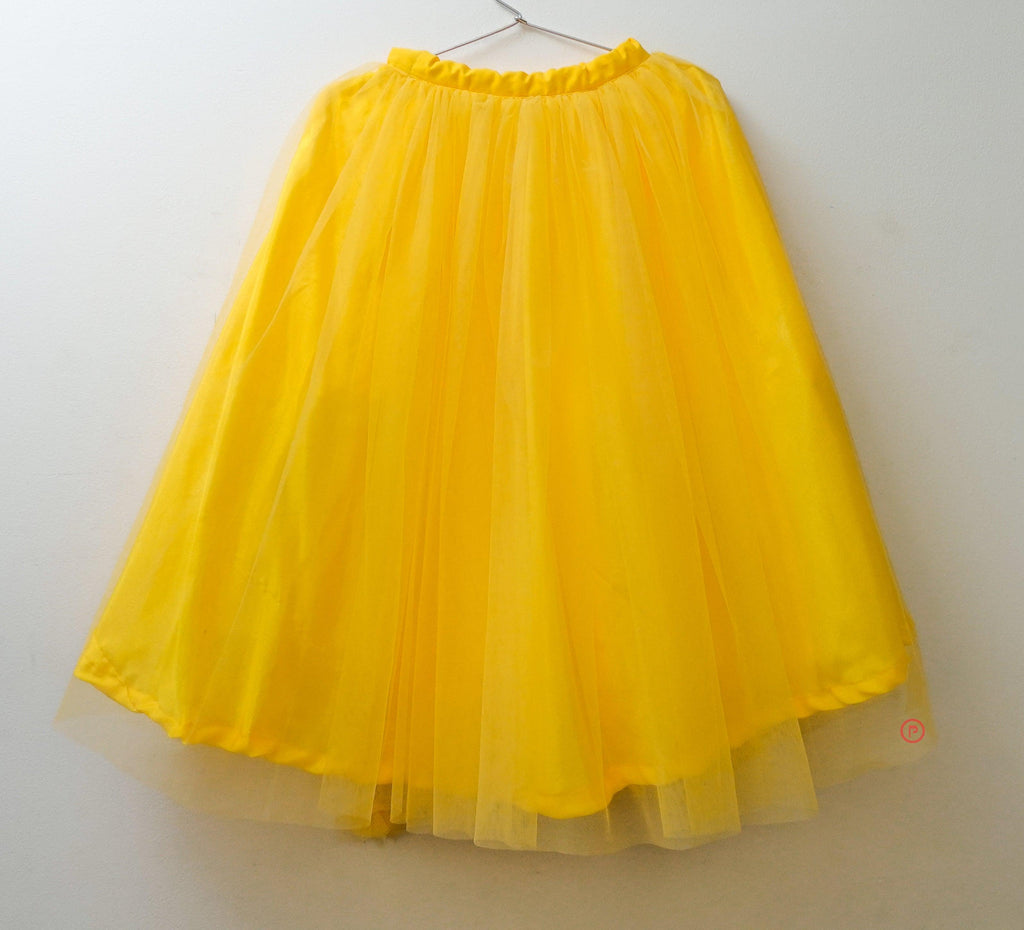 Yellow Embellished lehenga choli set - Picco Ricco 