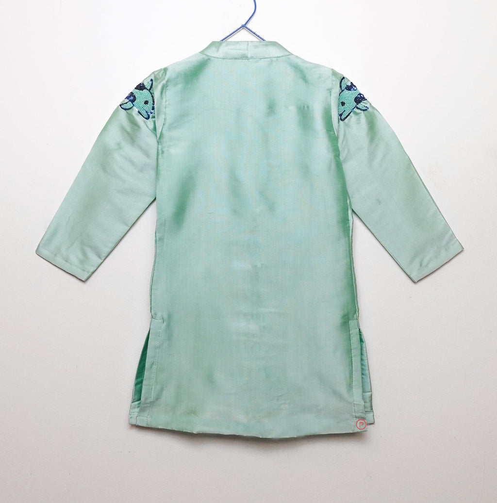 Dolphin Print kurta with pyjama