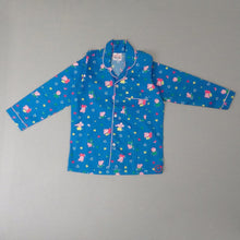 Load image into Gallery viewer, Blue Peppa Pig night dress for kids Boys
