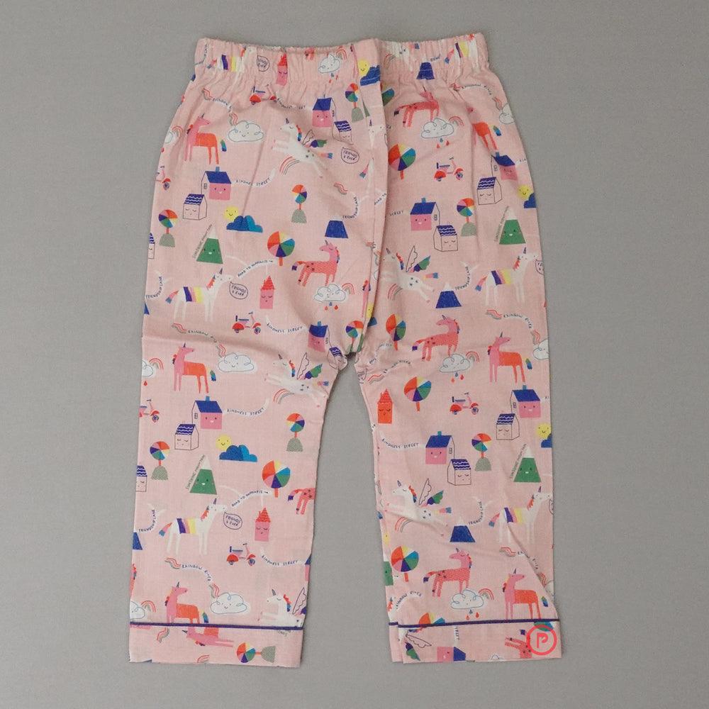 Shirt and Pyjama Night Suit Set Kid Girls