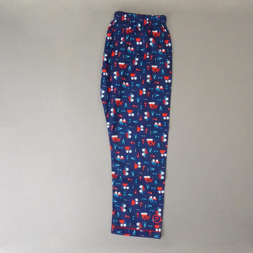 Printed Night Suit for Kids Girl