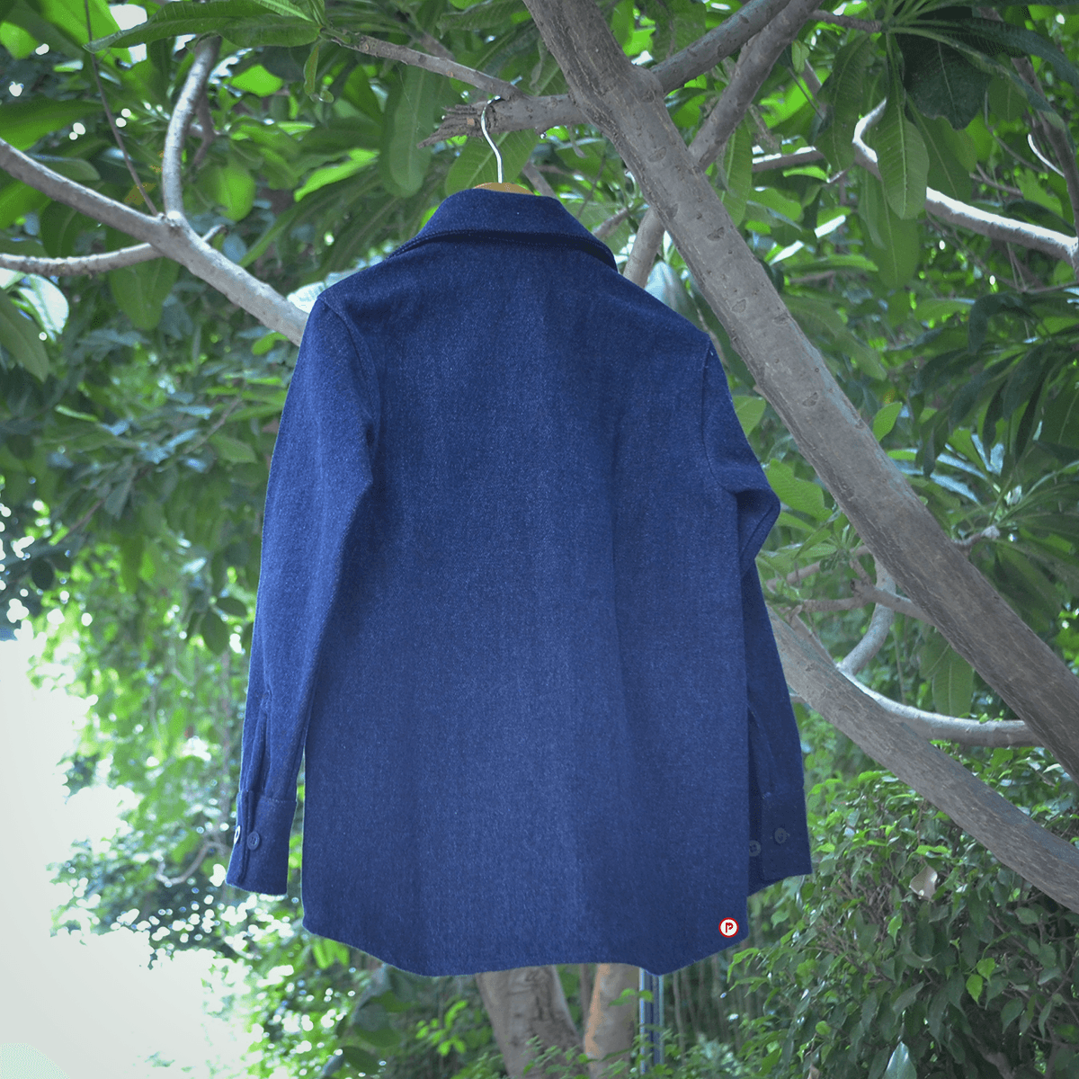 Personalized Blue Denim Shirt - Picco Ricco 