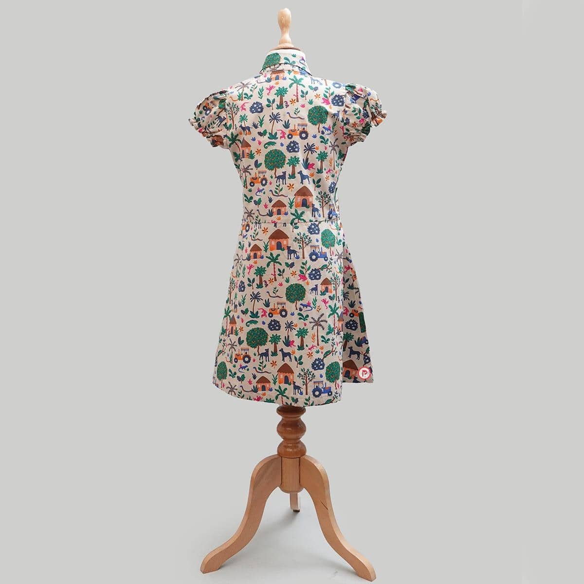 Casual Shirt Dress Girls Wear for Summer