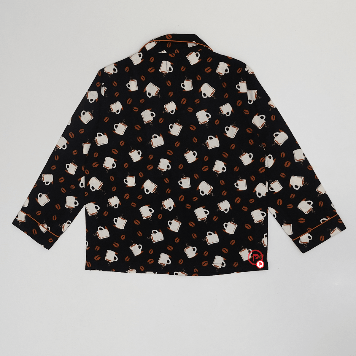 Winter Coffee Print Nightwear - Picco Ricco 