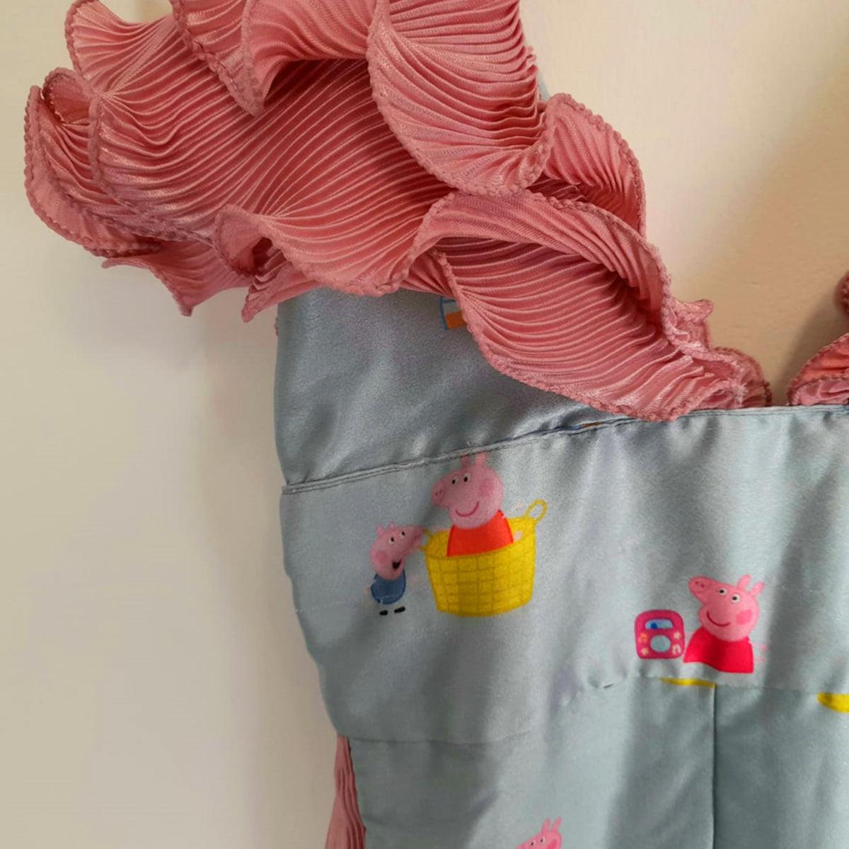 Peppa pig Accordion Pleated Ruffle Jumpsuit - Picco Ricco 