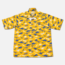 Load image into Gallery viewer, Dino Printed Yellow Shirt
