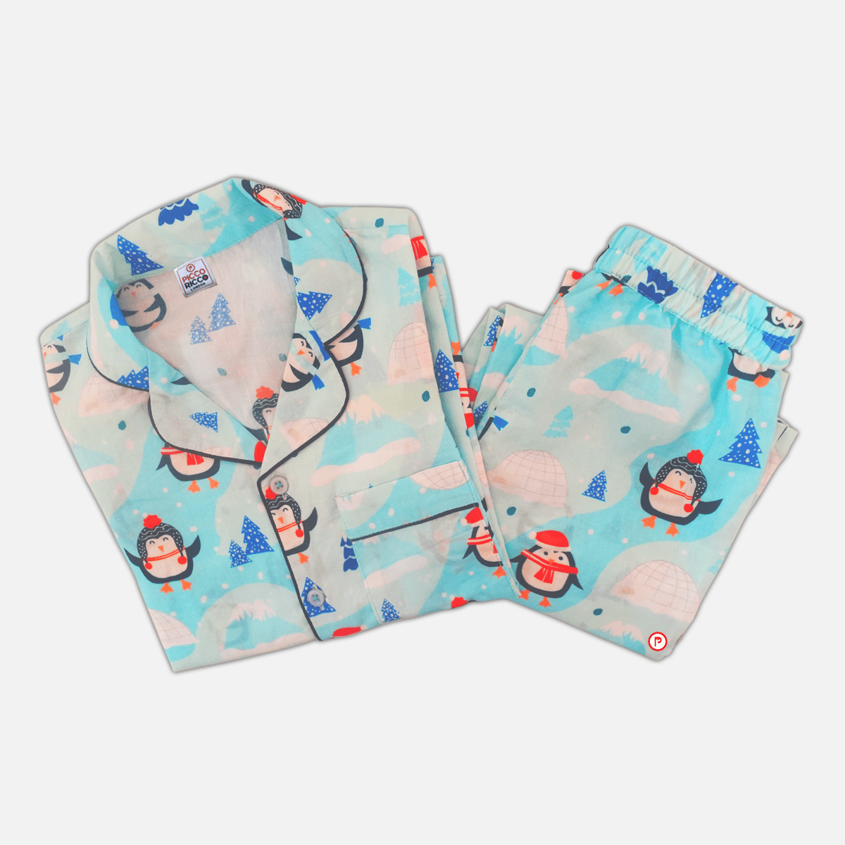 Penguin Printed Night Suit