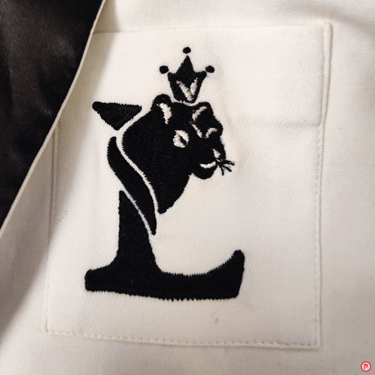 White Tuxedo Coat - Picco Ricco 