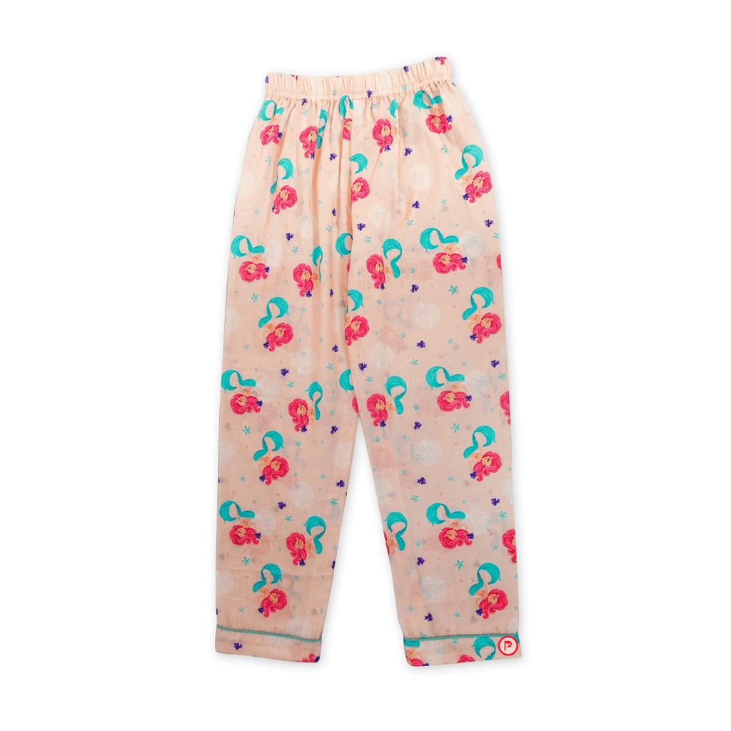 Mermaid Print night suit with pyjama