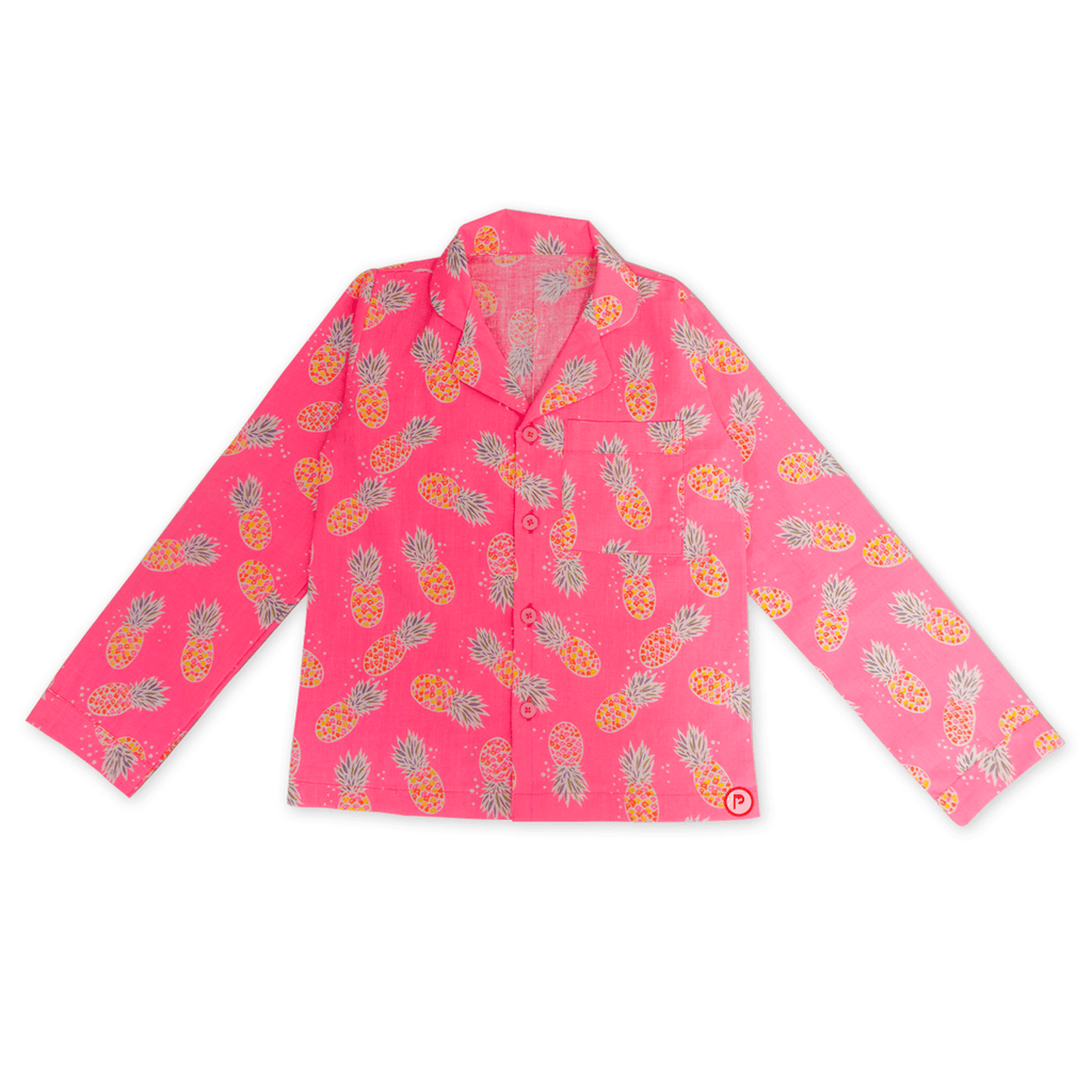 Pineapple Print Nightsuit - Picco Ricco 