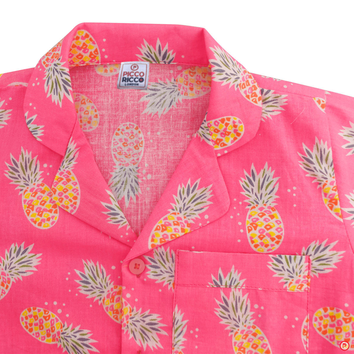 Pineapple Print Nightsuit - Picco Ricco 
