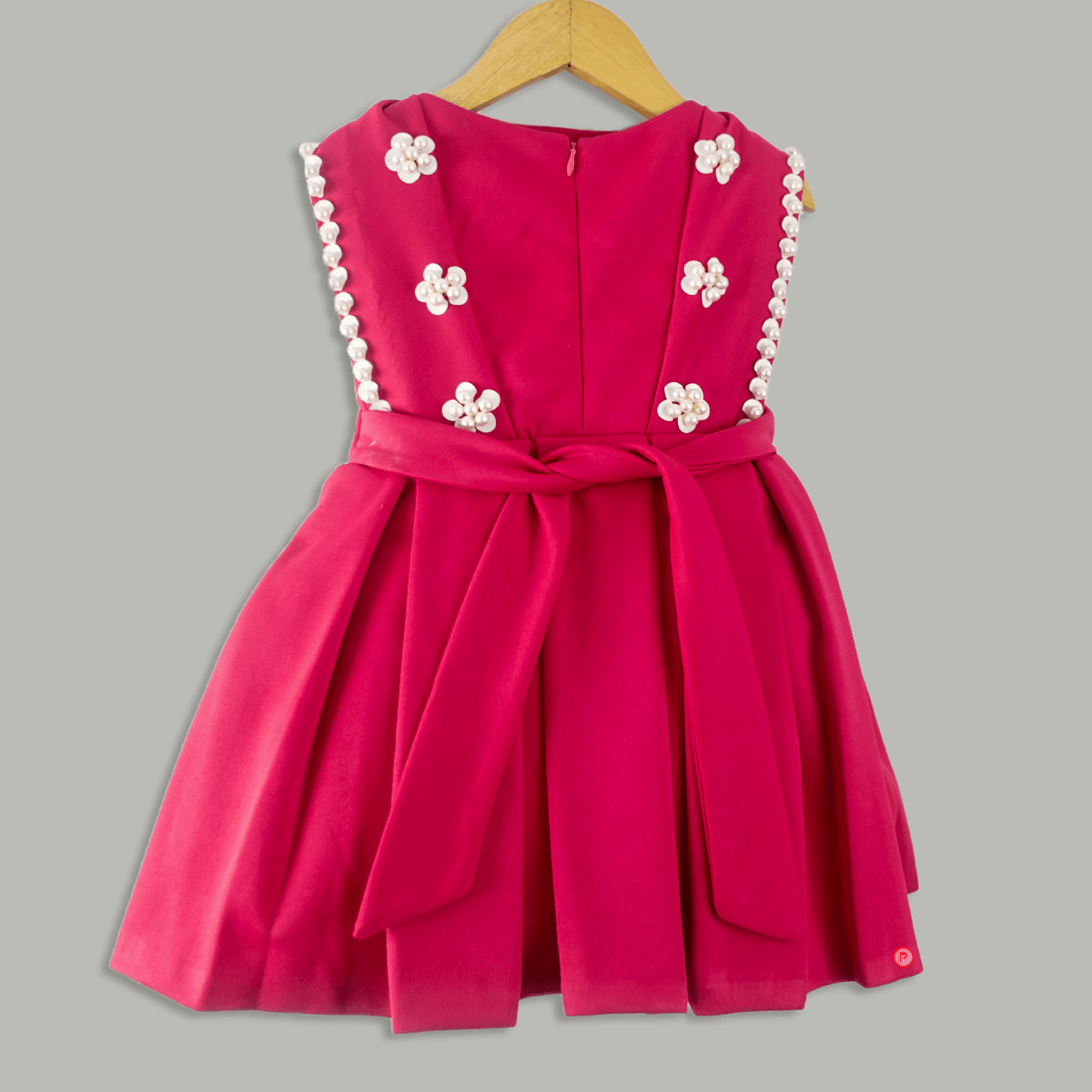 Red Pearl Dress - Picco Ricco 