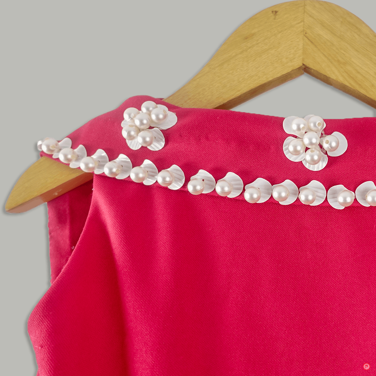 Red Pearl Dress - Picco Ricco 